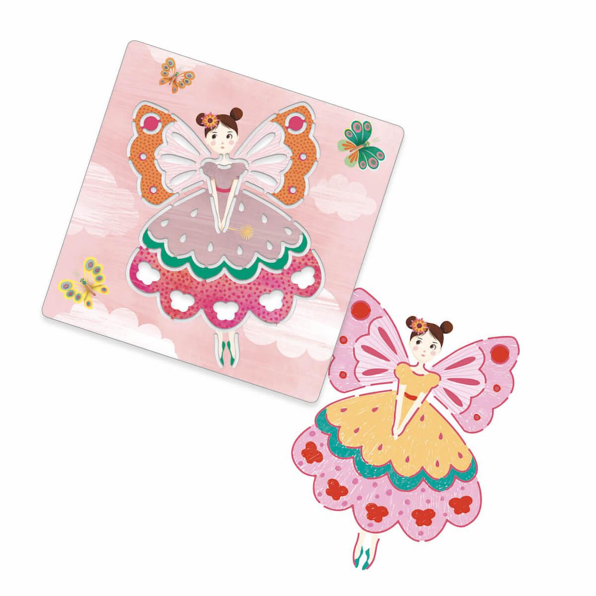 Feenschablonen Djeco