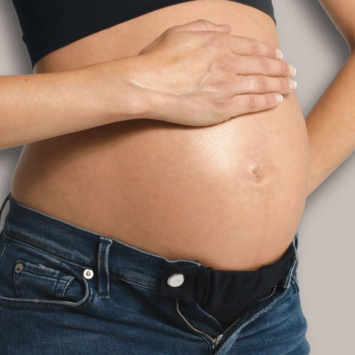 Flexibelt Erweiterung von Gürtel Uni Carriwell Schwarz Marine Weiß