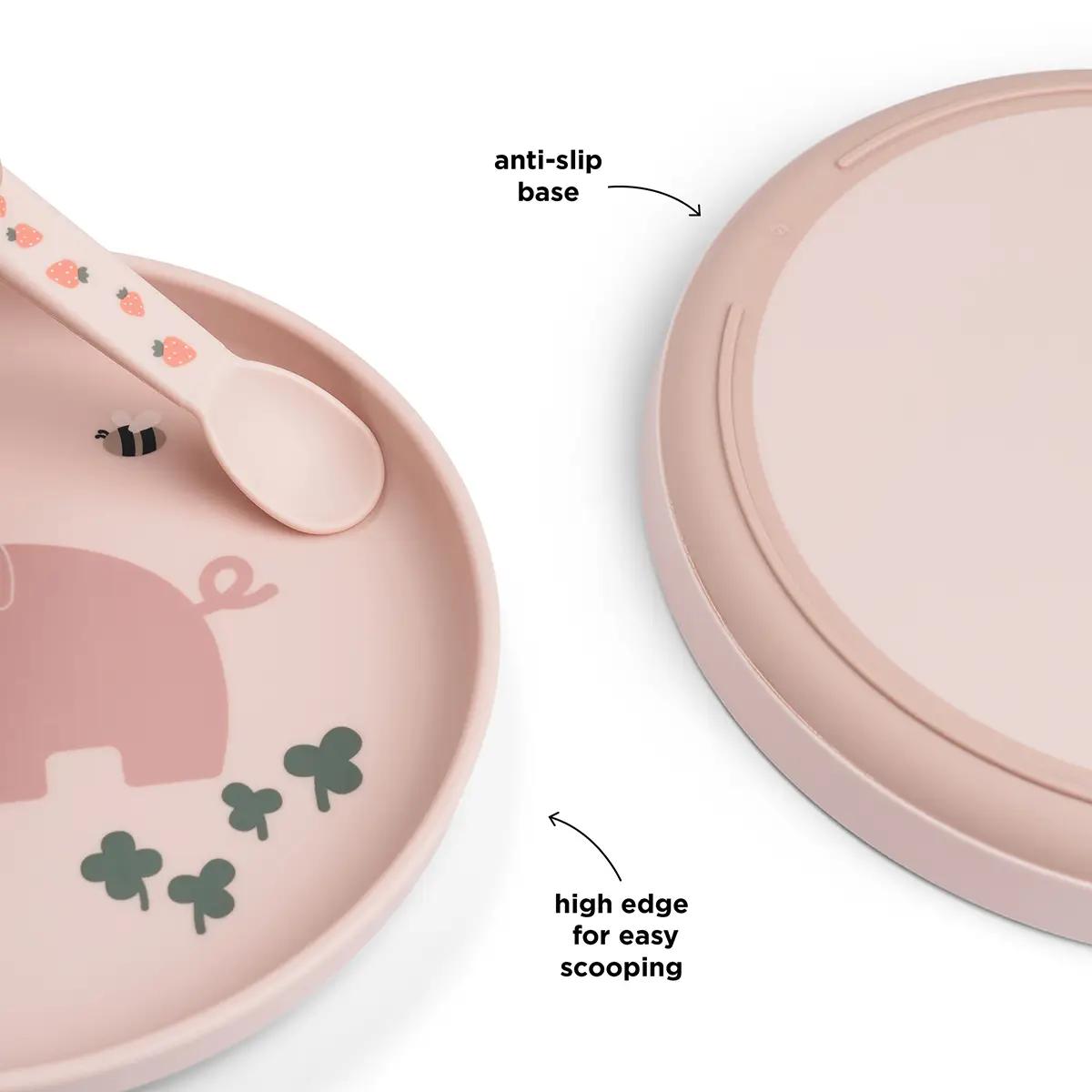 Foodie plate Tiny farm Done by deer Powder