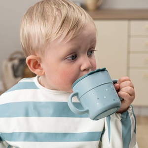 Foodie taza con asas Happy dots Done by Deer azul