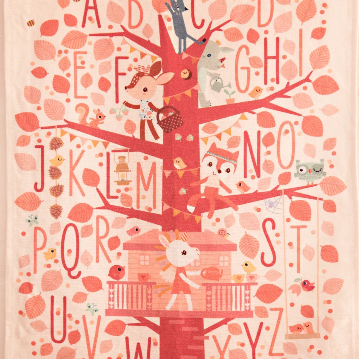 Foret ABC - affiche murale Lilliputiens