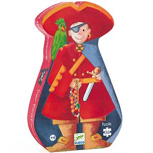 Formen Puzzle 36Stk The pirate and his treasure Djeco