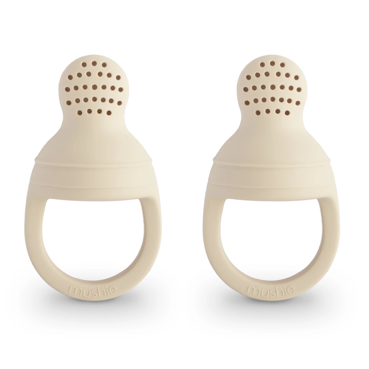 Fresh Food Feeder Silikon 2pc Mushie Shifting Sands 