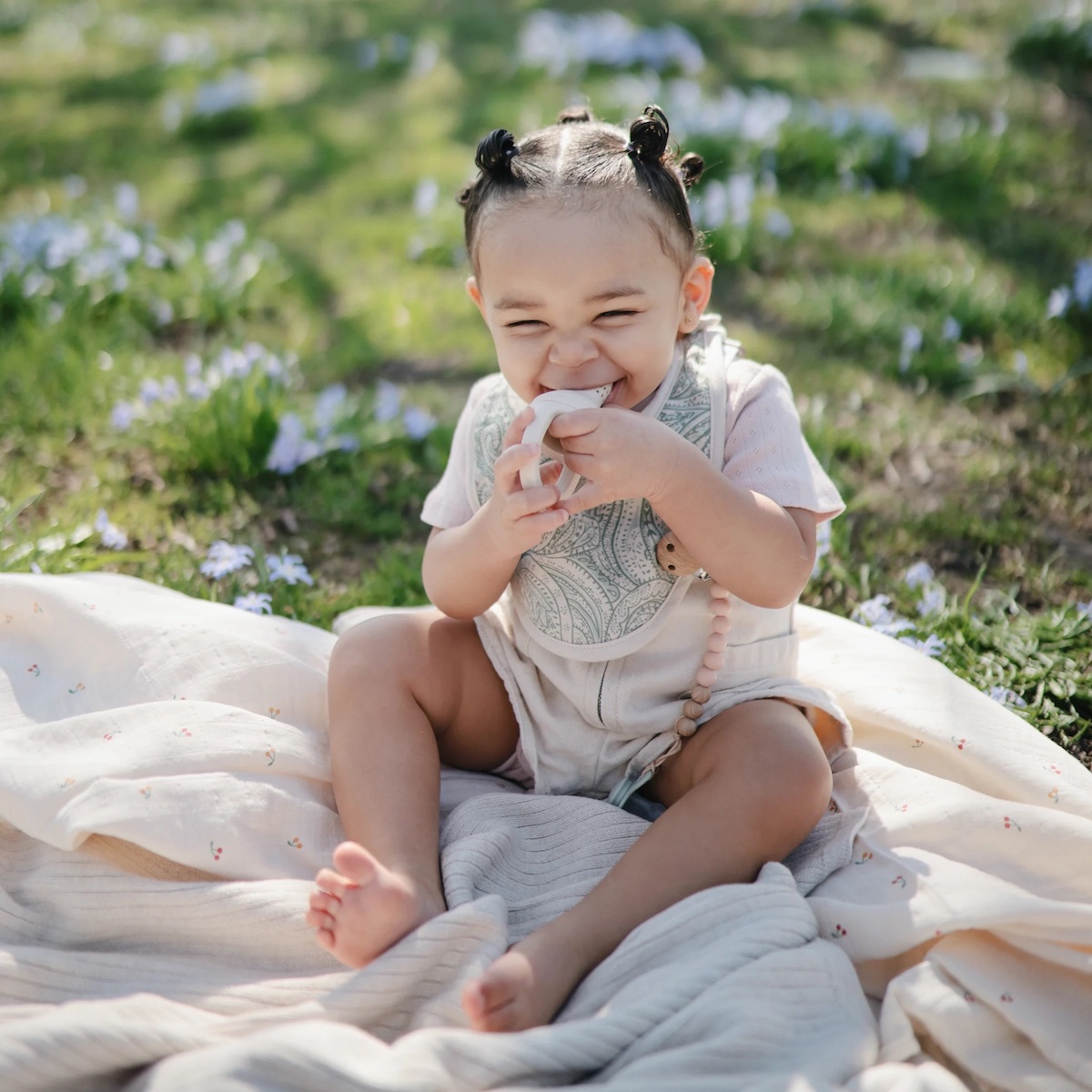 Fresh Food Feeder Silikon 2pc Mushie Soft Lilac     