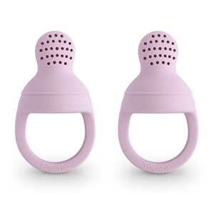 Fresh Food Feeder Silikon 2pc Mushie Soft Lilac     