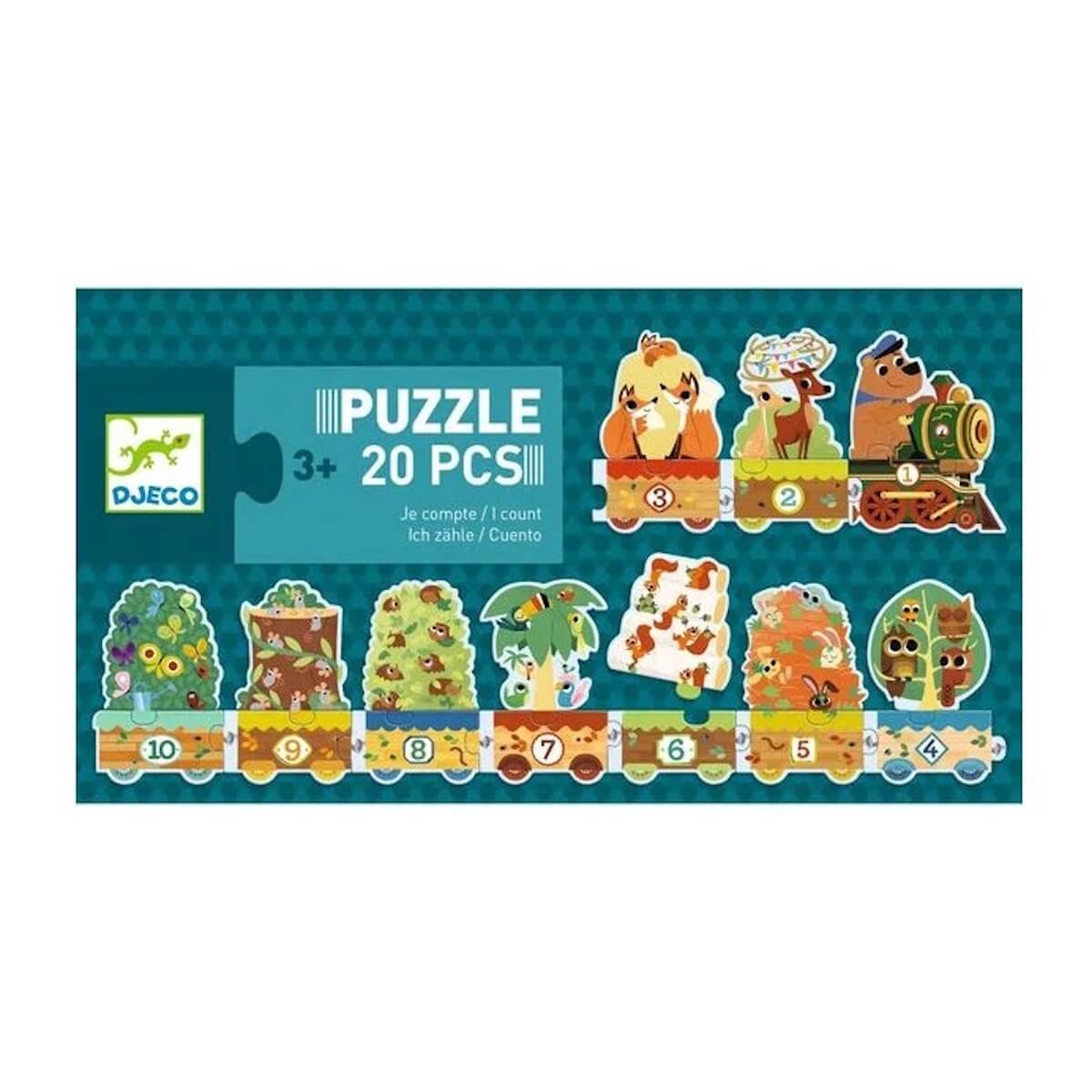 Friesisches Puzzle Ich zähle - FSC MIX Djeco