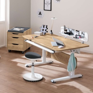 Funktionsbrett, kreideweiß, 3 Hängetabletts DIEGO Schreibtische Paidi Weiß