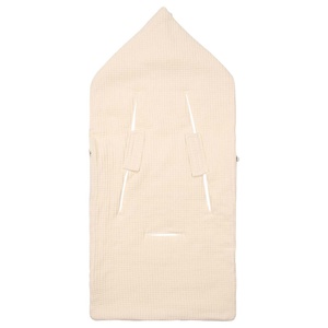 Fußsack für Autositz 0+ 3-5 Punkte Malaga Koeka warm white