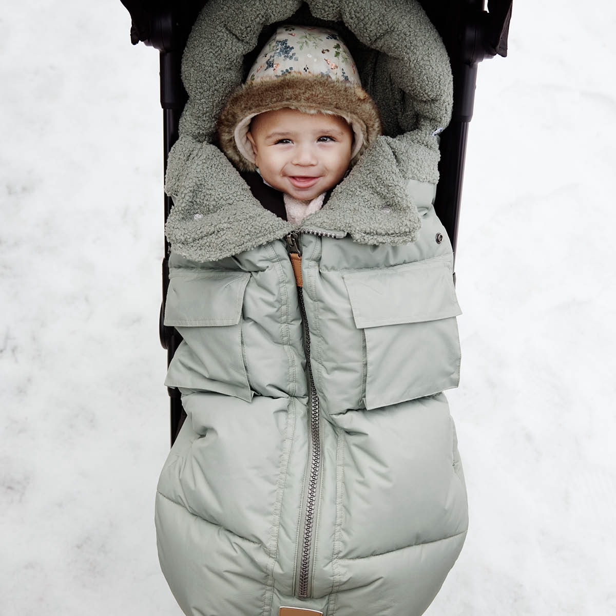 Fußsack für Kinderwagen Elodie Details Hazy Jade