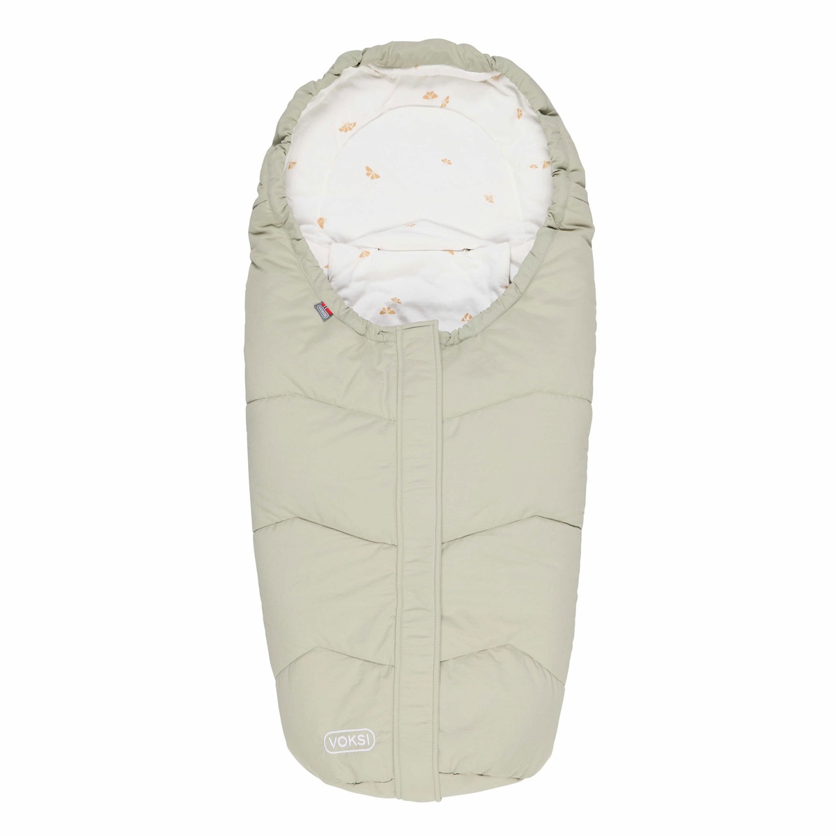 Fußsack für Kinderwagen MOVE LIGHT Voksi misty green wings