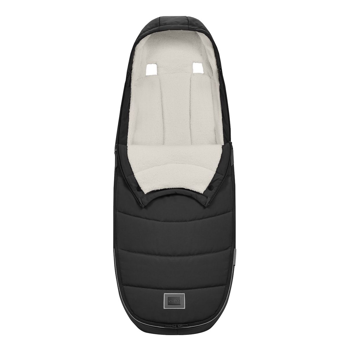 Fußsack PLATINUM Cybex Sepia Schwarz