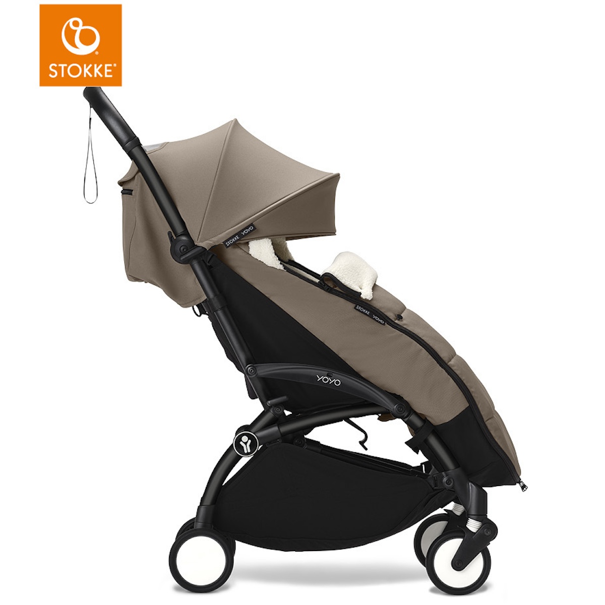 Fußsack YOYO 3 STOKKE taupe