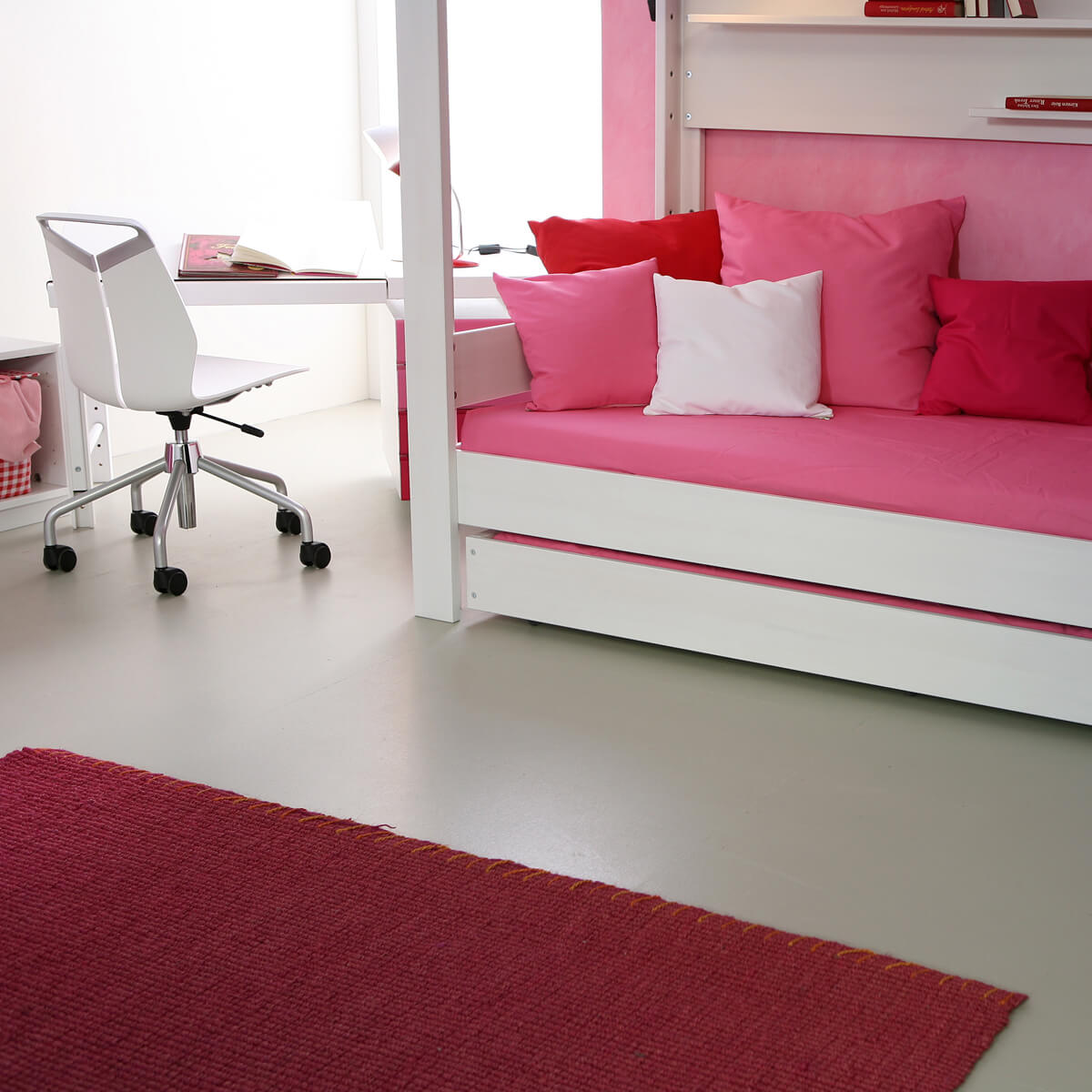 Gästebett-Auszug 90x185cm DESTYLE de Breuyn geweißt