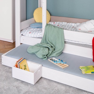 Gästebett-Auszug 90x185cm DESTYLE de Breuyn geweißt