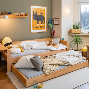 Gästebett-Auszug 90x185cm DESTYLE de Breuyn natürlich