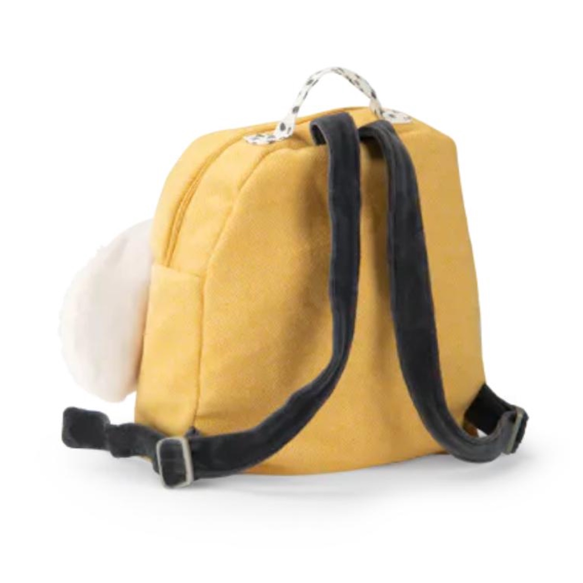 Gelber Pilou-Rucksack Puce & Pilou Moulin Roty