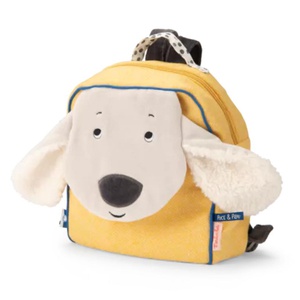 Gelber Pilou-Rucksack Puce & Pilou Moulin Roty