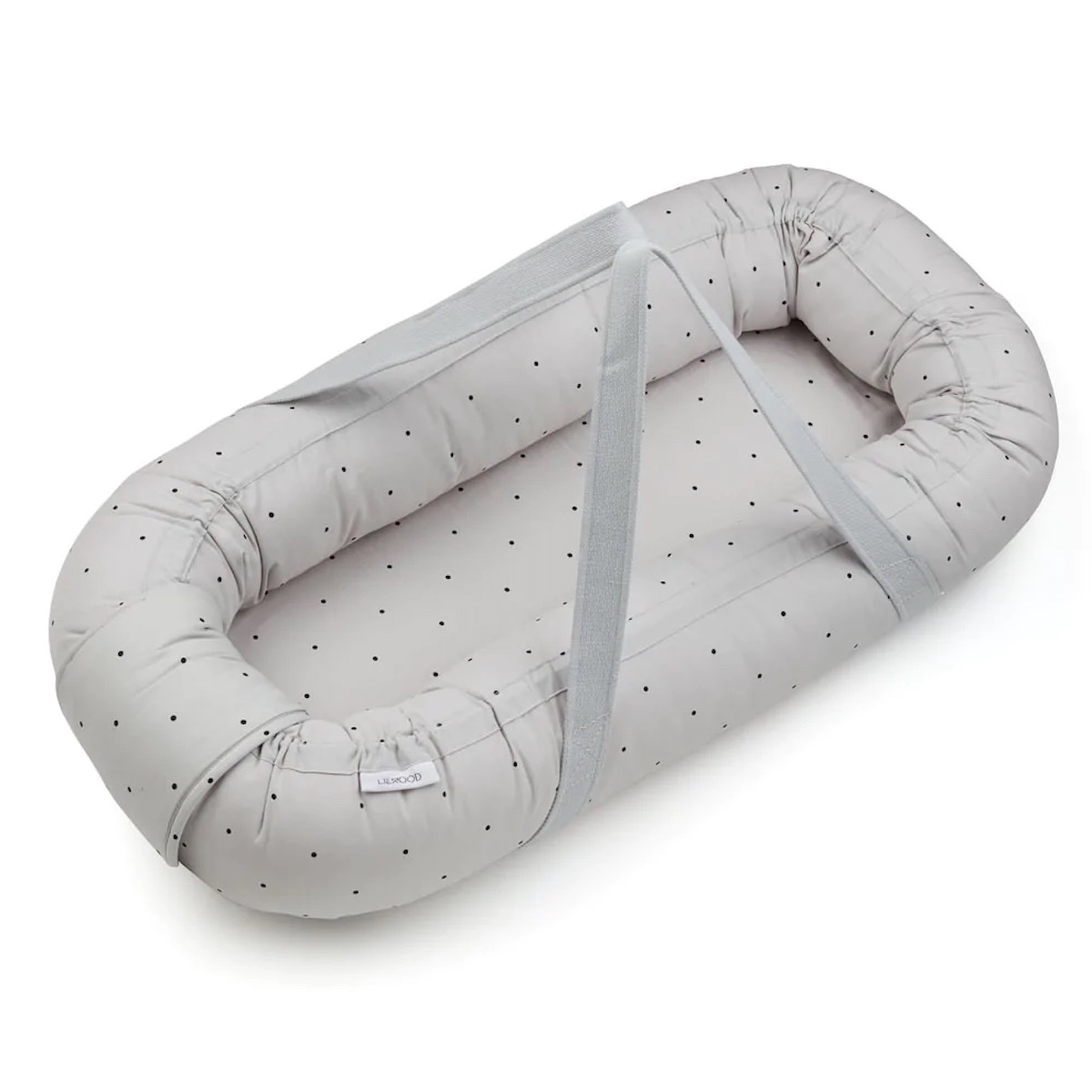 Gemütliches Nest GRO Liewood Classic dot dumbo grey