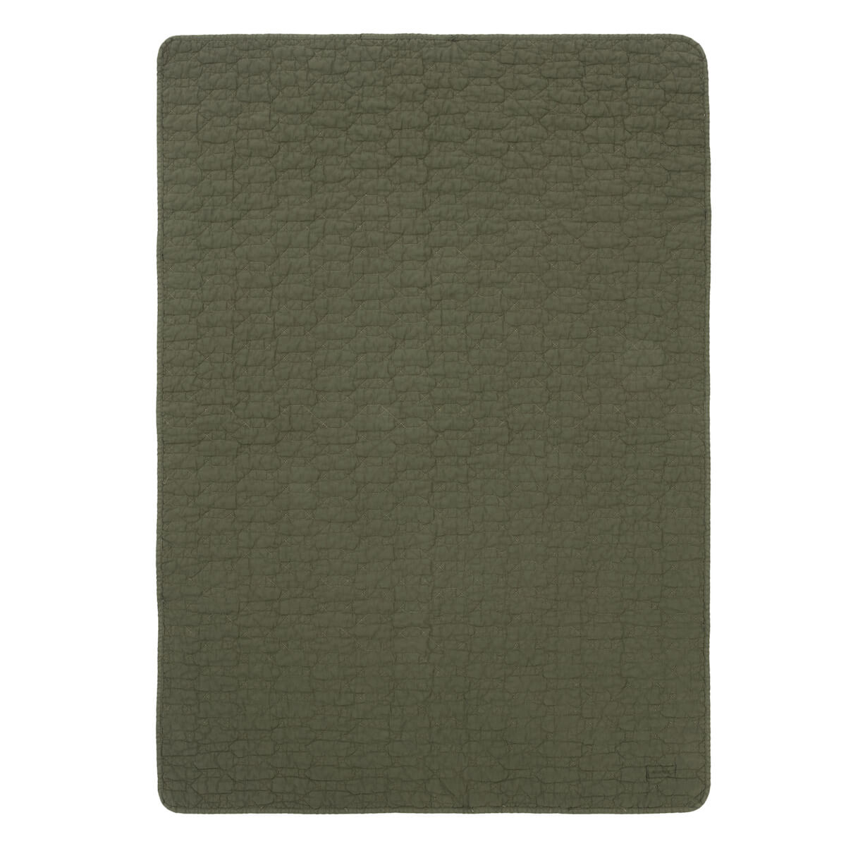 Gepolsterte Decke 100x135cm WABI SABI Nobodinoz Vetiver