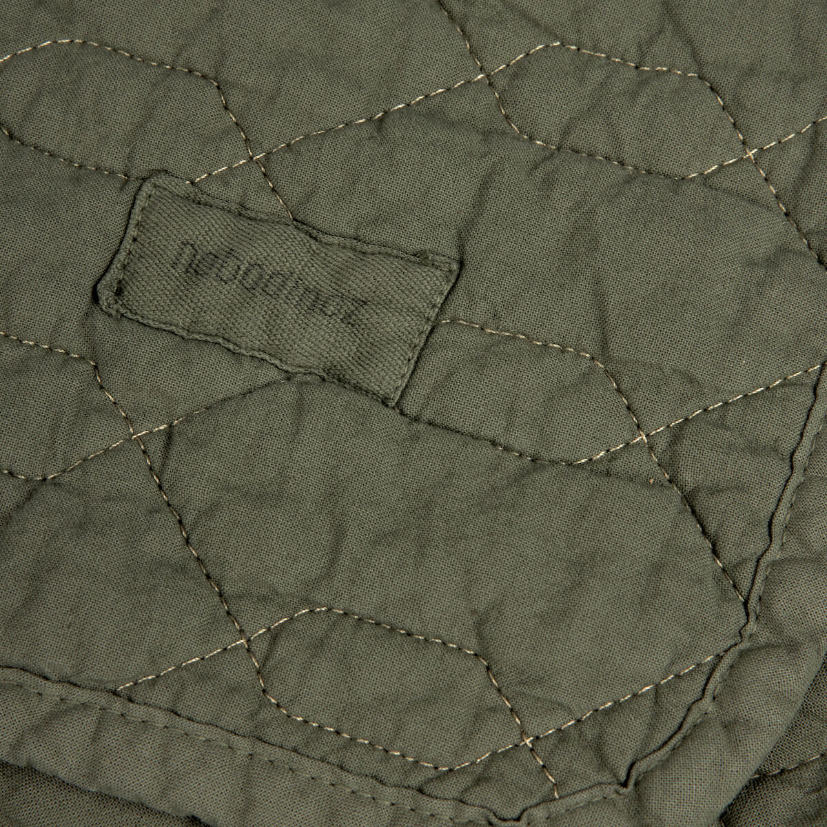 Gepolsterte Decke 100x135cm WABI SABI Nobodinoz Vetiver