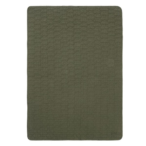 Gepolsterte Decke 100x135cm WABI SABI Nobodinoz Vetiver