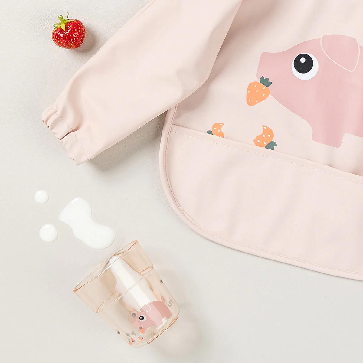 Glass L Tiny farm Done by deer Powder