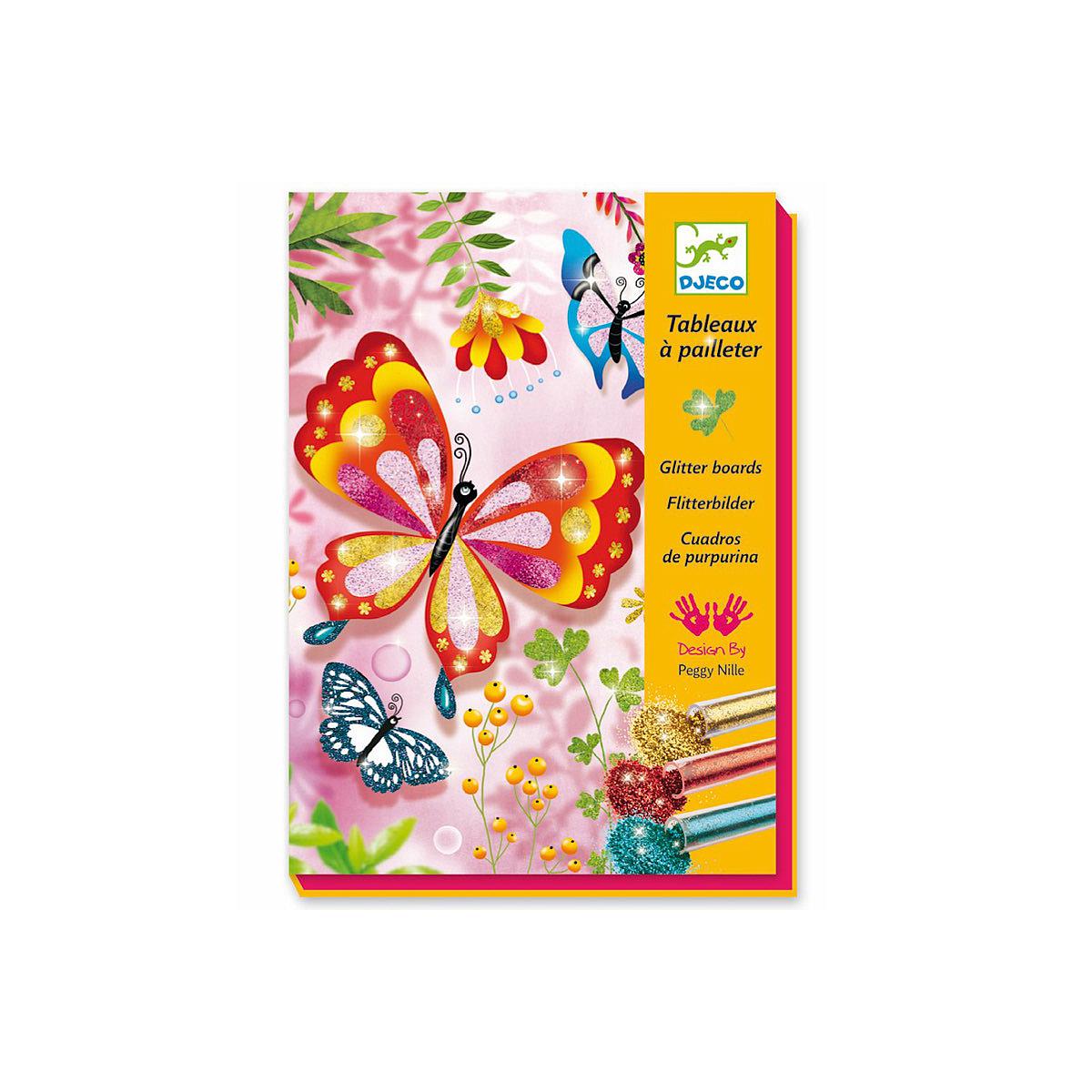 Glitzersand Schmetterlinge Djeco