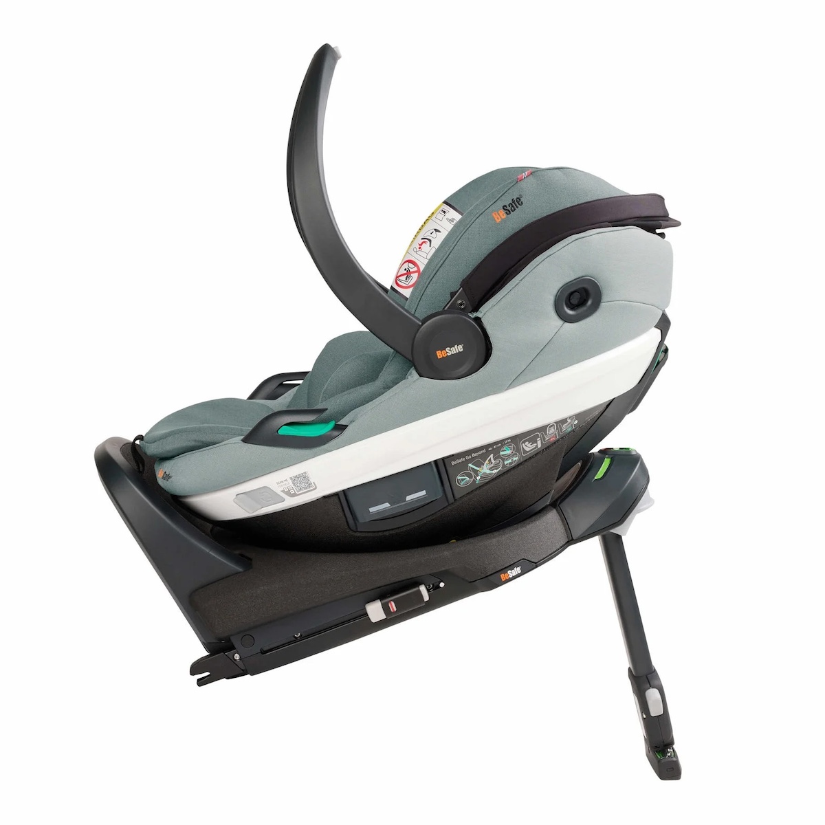 Go Beyond Autositz Gruppe 0+ Besafe sea green mélange