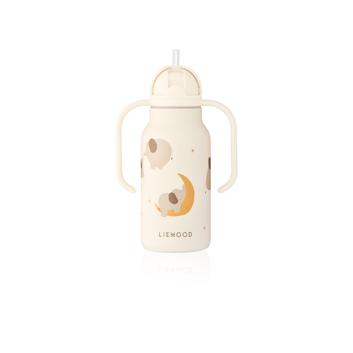 Gourde enfant 250ml KIMMIE Liewood Elephant creme de la creme
