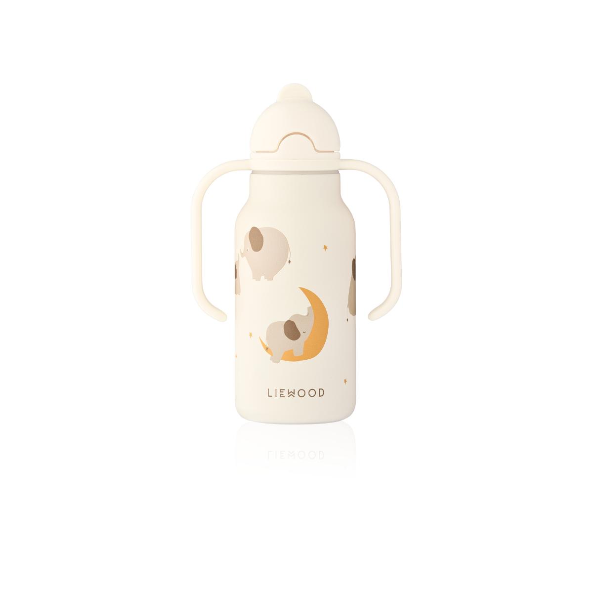 Gourde enfant 250ml KIMMIE Liewood Elephant creme de la creme