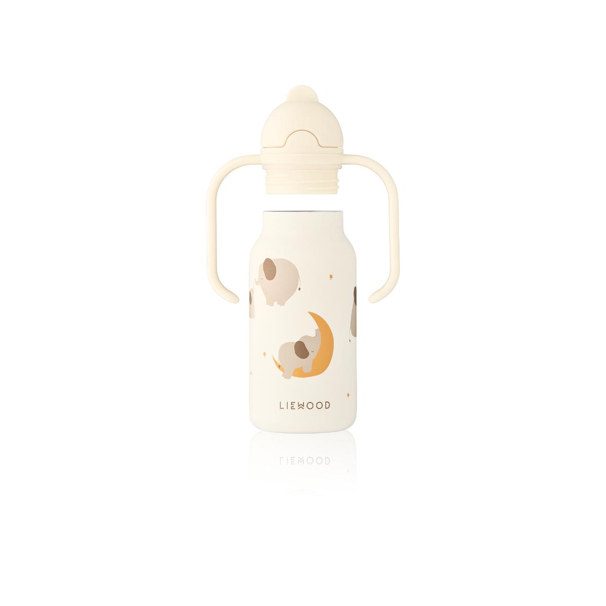 Gourde enfant 250ml KIMMIE Liewood Elephant creme de la creme