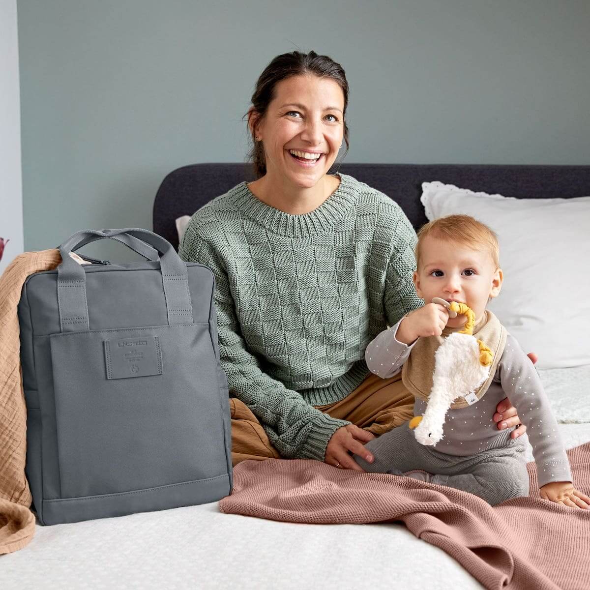 GRE Vividal Backpack Laessig anthrazit