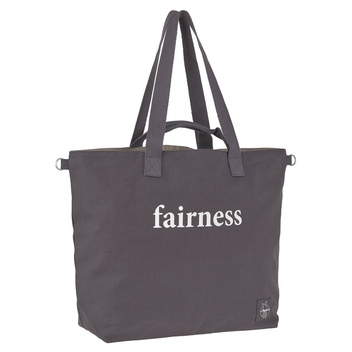 Greenlabel Cotton Statement Shopper Laessig anthracite