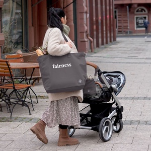 Greenlabel Cotton Statement Shopper Laessig anthracite