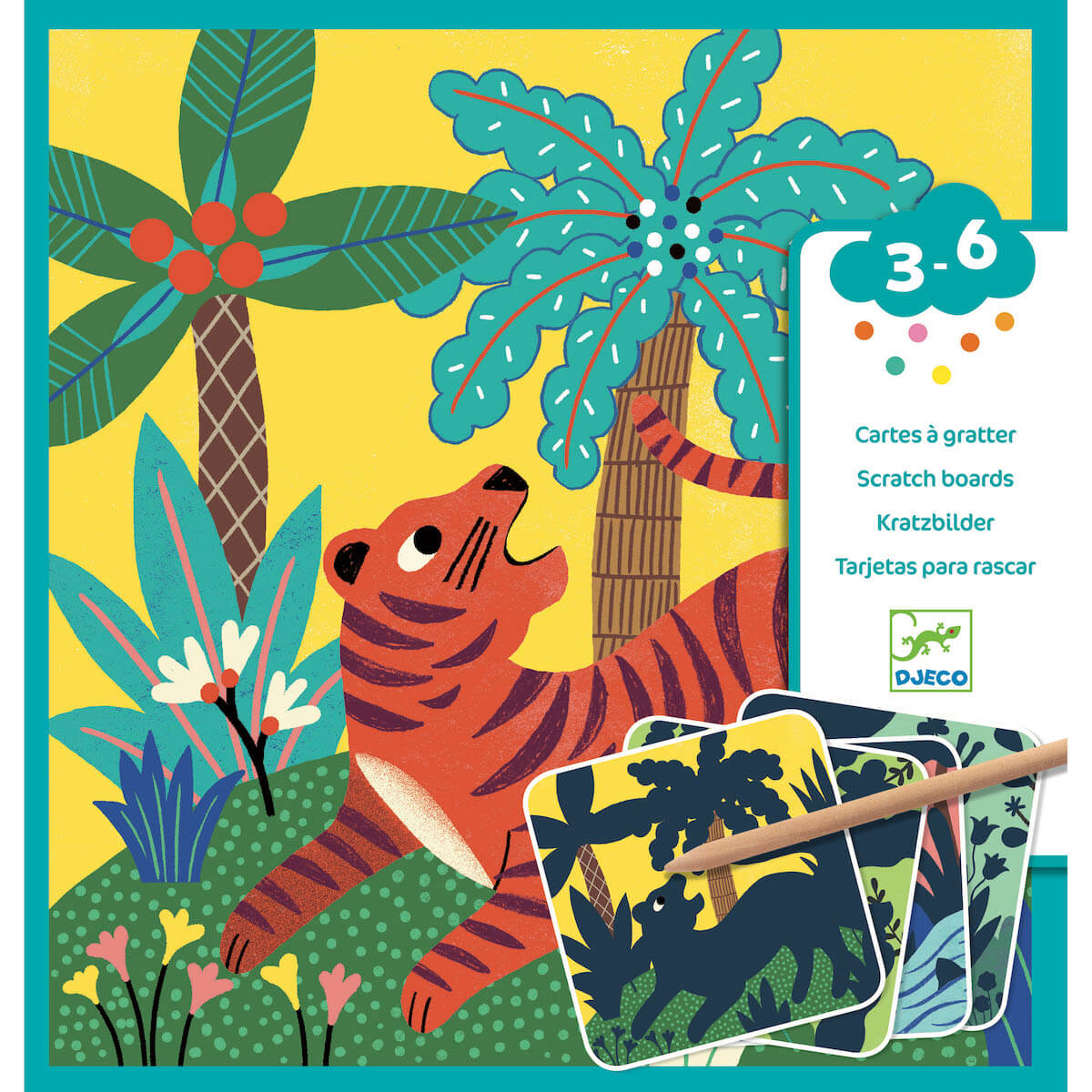 Große Tiere LES PETITS CADEAUX Djeco
