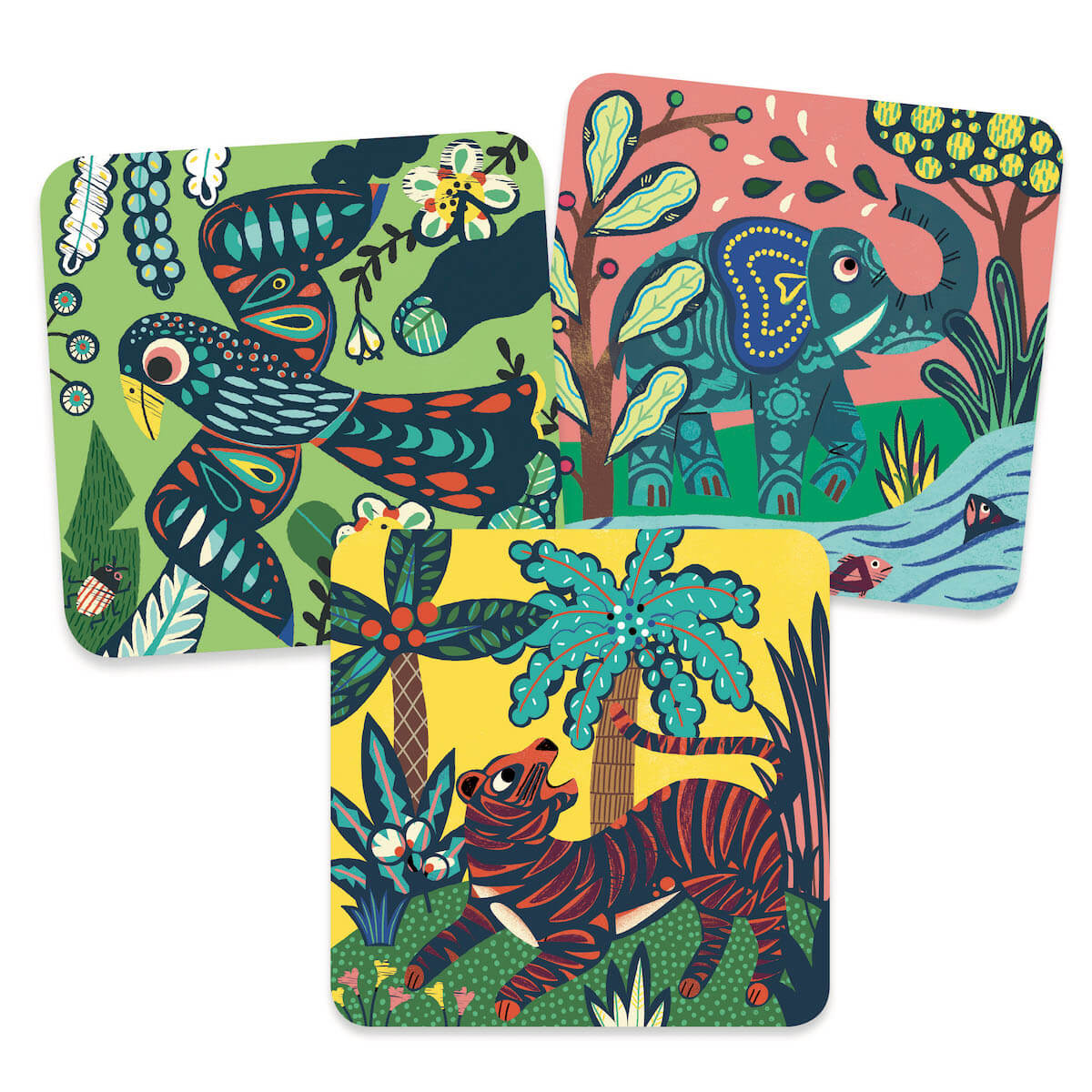 Große Tiere LES PETITS CADEAUX Djeco