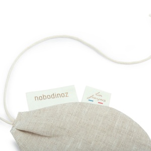 Guirlande Blätter LIN FRANCAIS Nobodinoz Greige