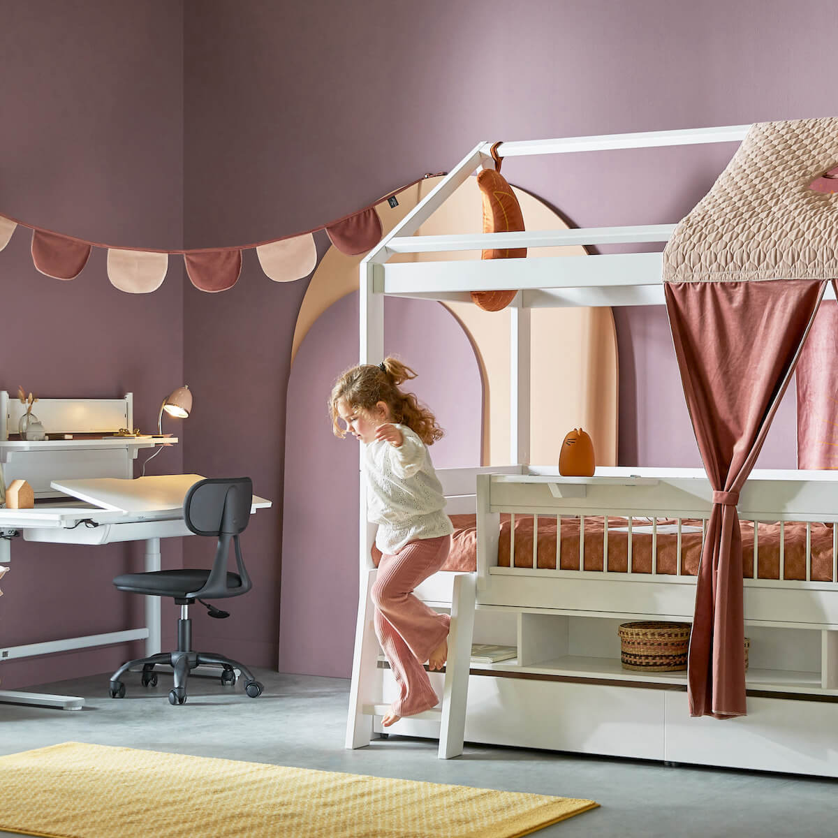 Guirlande - Sunset Dreams Canvas 40% Co, 60% Pes / Velours 100% Pes Lifetime