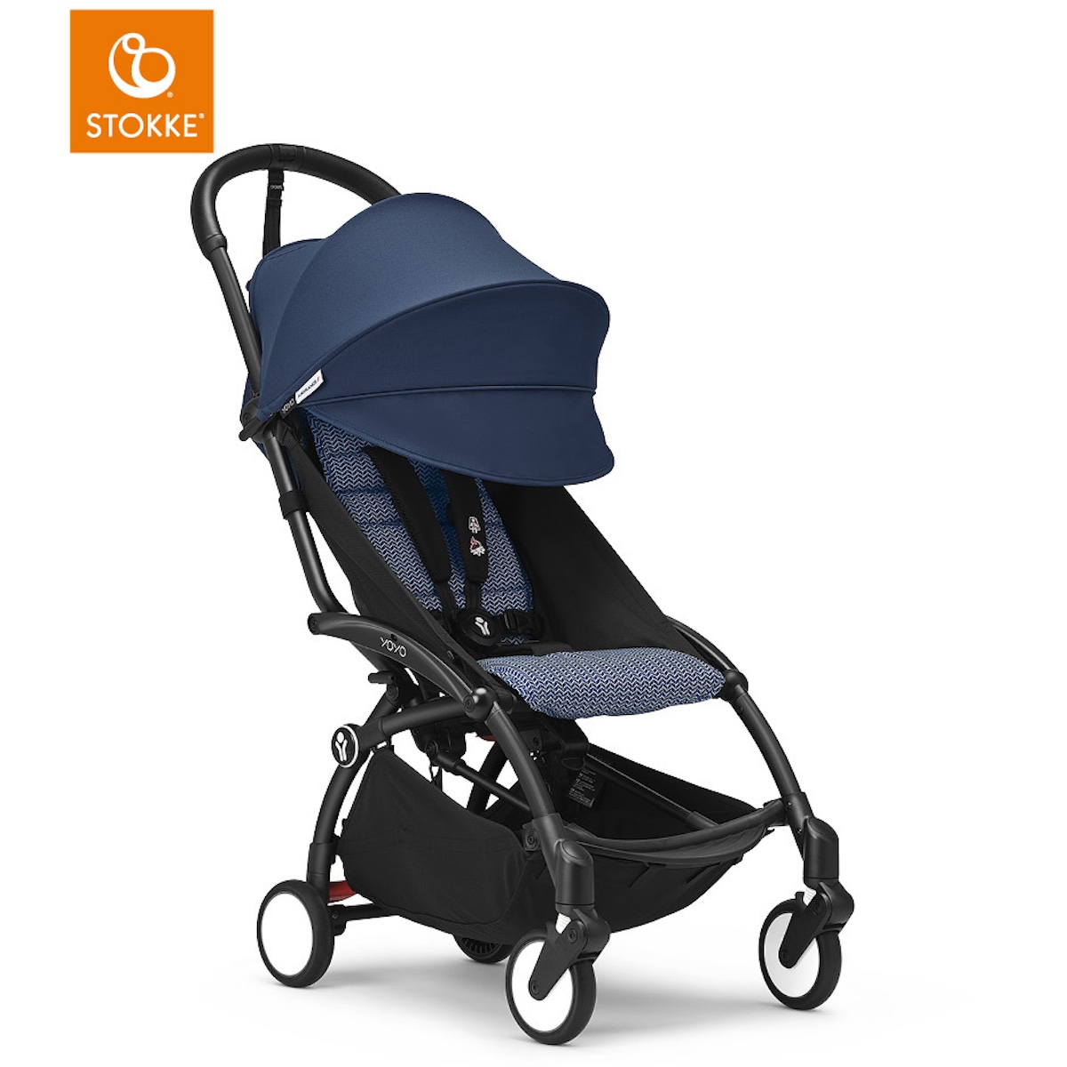 Habillage poussette YOYO 3 6+ STOKKE Air France bleu