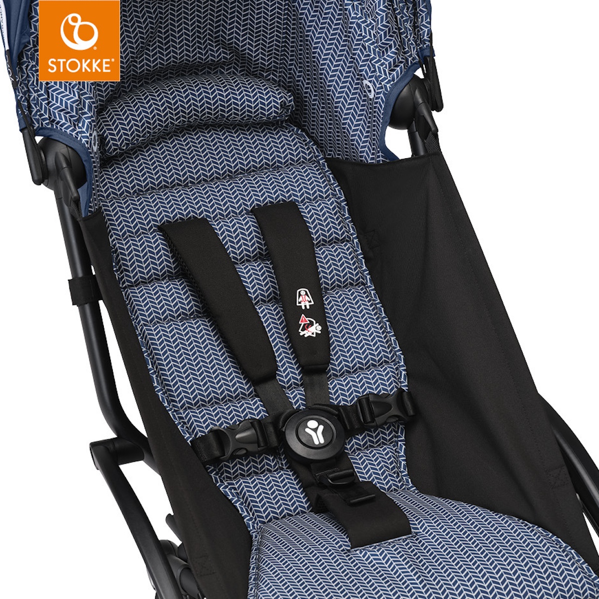 Habillage poussette YOYO 3 6+ STOKKE Air France bleu