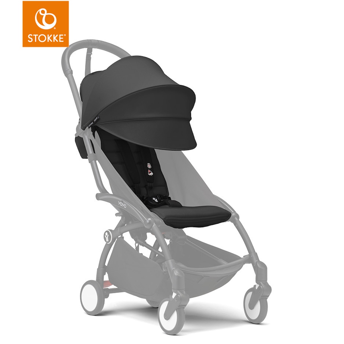 Habillage poussette YOYO 3 6+ STOKKE noir