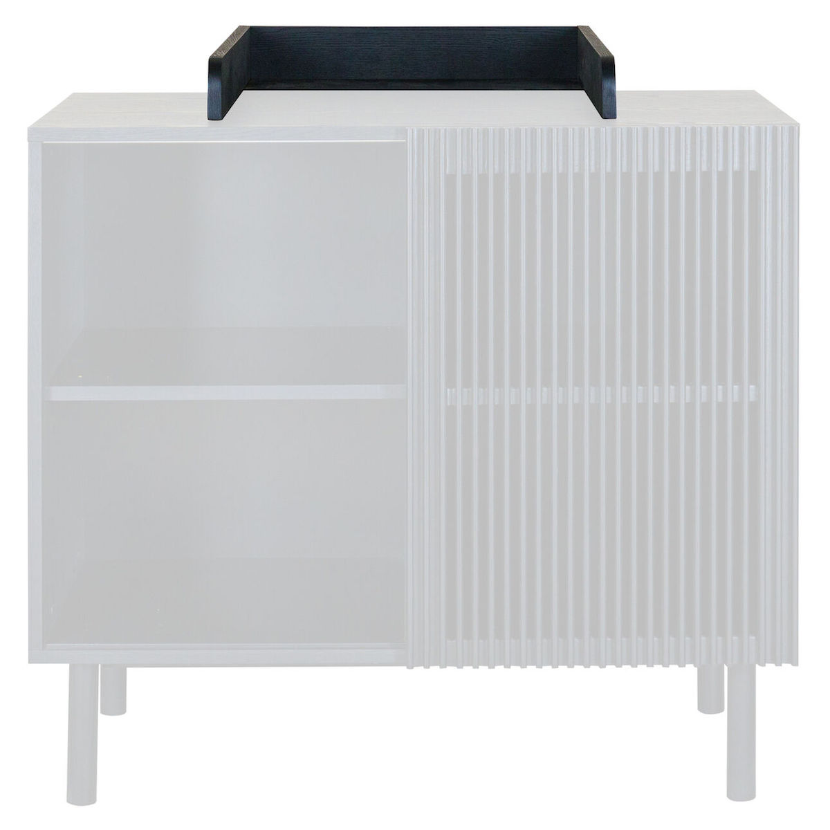 Hai No Ki Erweiterung Kommode black ash Quax