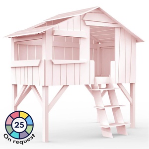 Halbhohes Bett 90x190cm CABANE Mathy by Bols puderrosa