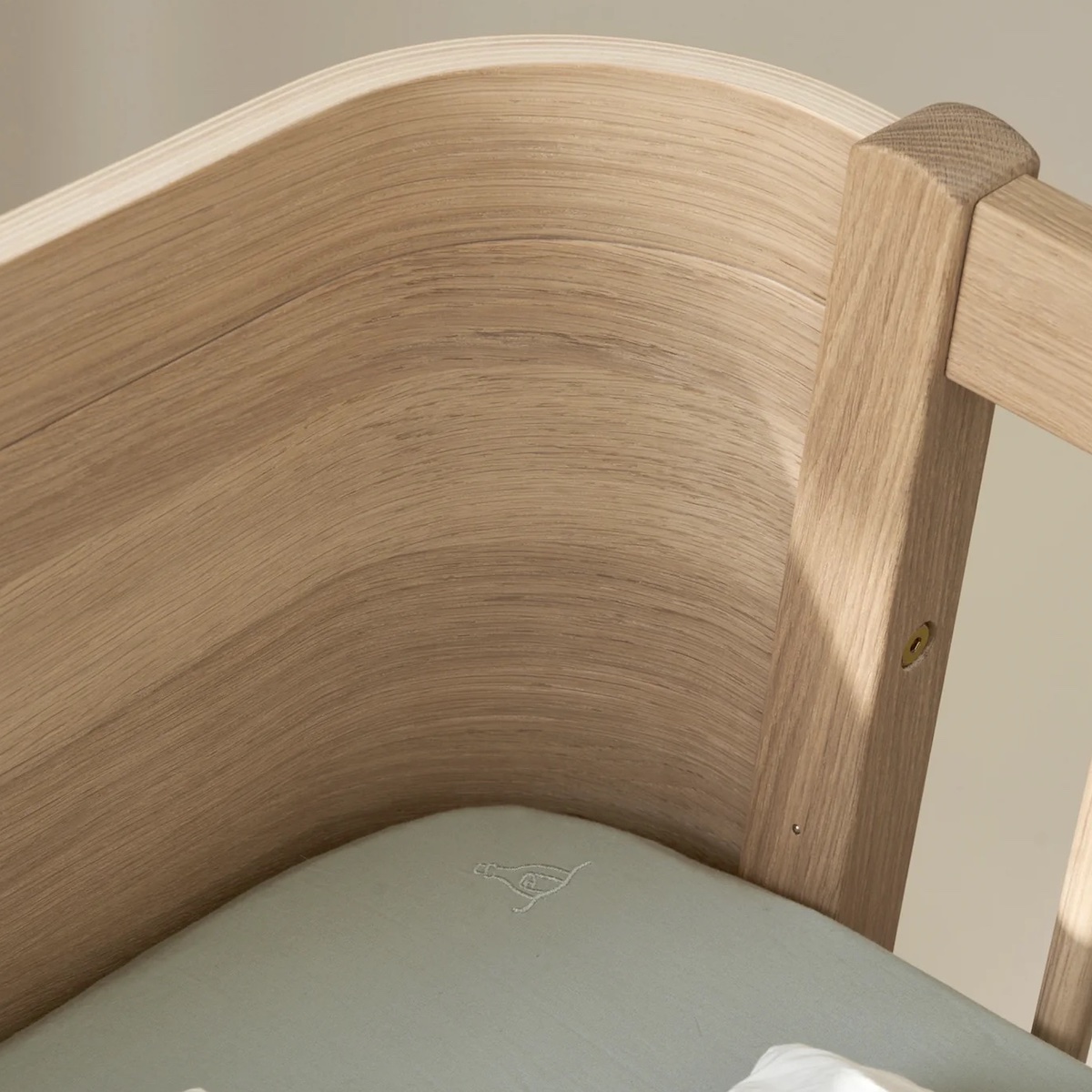 Halbhohes Hochbett 68x162cm WOOD MINI+ Oliver Furniture Eiche