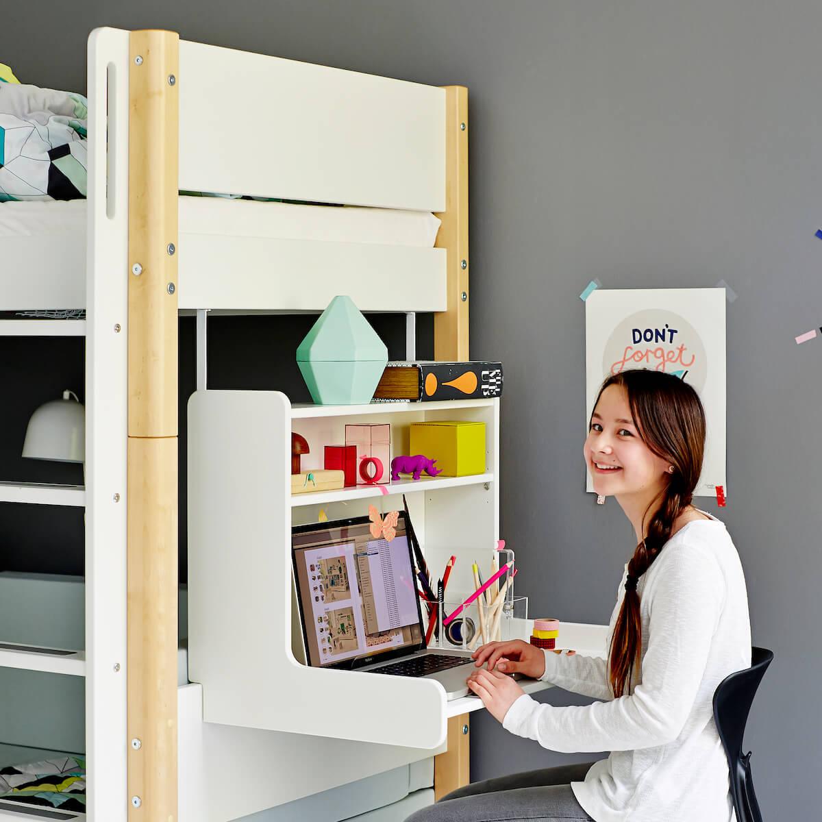 Hängeschreibtisch WHITE by Flexa weiß