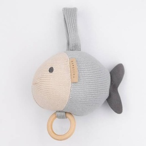 Hängespielzeug FISH BLUE Bamboom blue