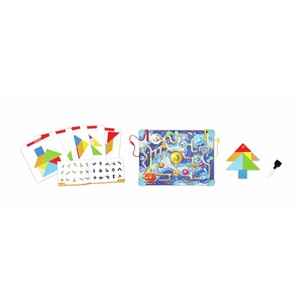 Hape 3-in-1 Tangram Magnetisches Labyrinth