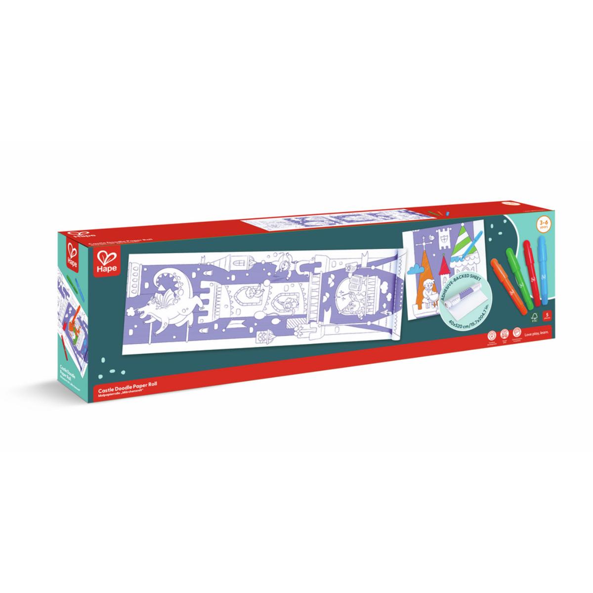 Hape Castle Zeichenroller und Marker