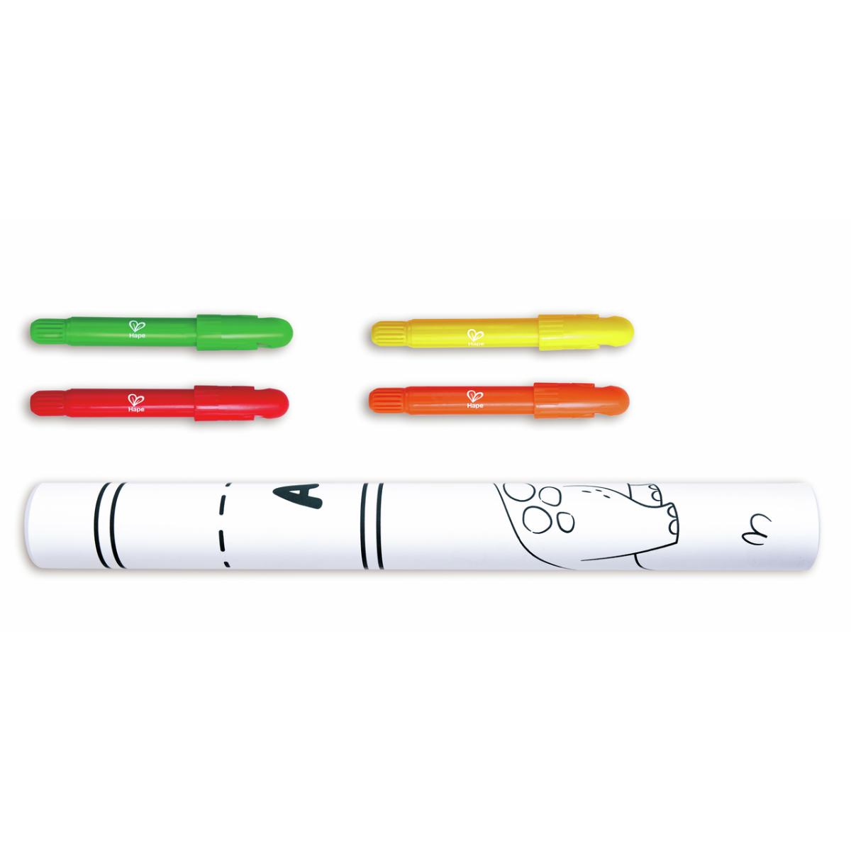 Hape Dinosaurier-Zeichenroller und Marker