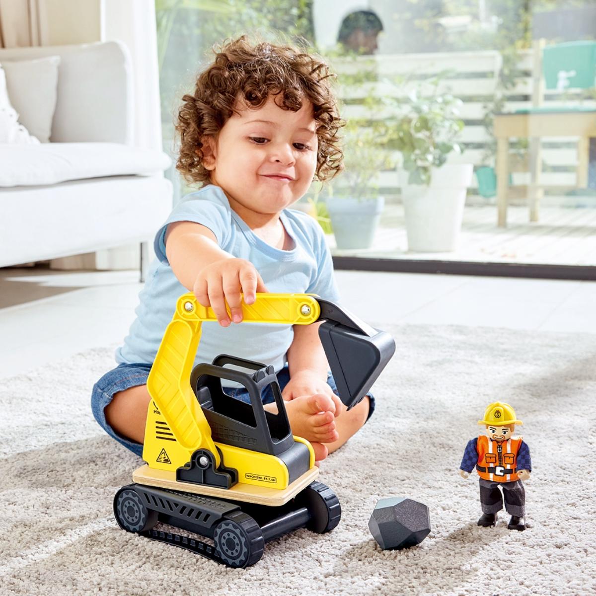 Hape Meine Baumaschinen Bagger